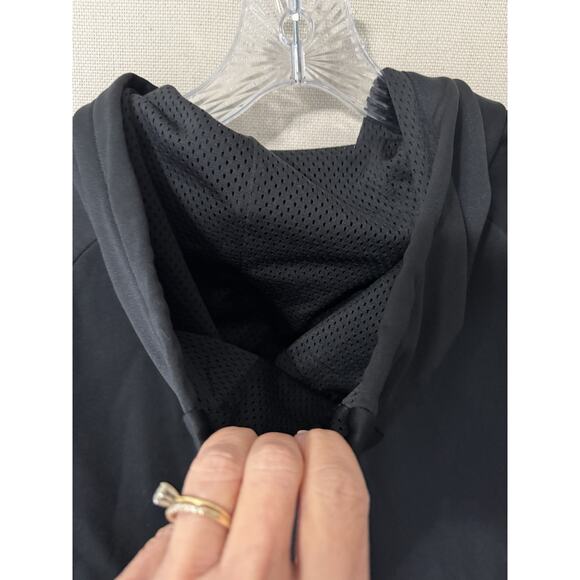 Nike Men's Dri Fit Sz Large Hoodie Back White Check Classic Activewear Trendy - Picture 6 of 11